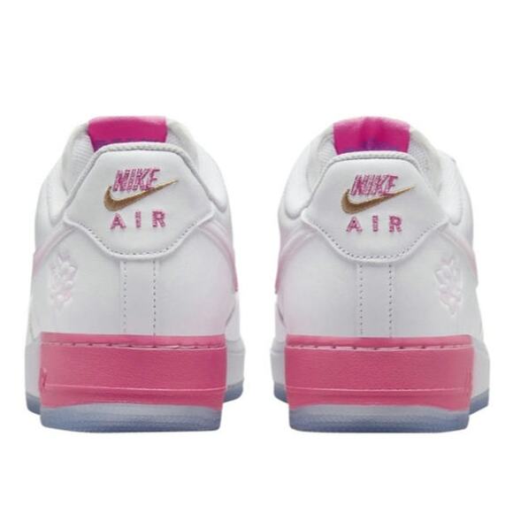 Nike Air Force 1 Low '07 PRM San Francisco Chinatown Lotus Flower 6.5Y / W8 - Picture 12 of 12